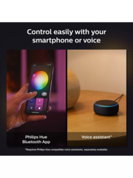 Philips Hue White and Colour Ambiance Xamento LED Smart Bathroom Ceiling Light, Large, White - thumbnail 6