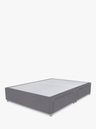 John Lewis Non-Sprung Upholstered 4 Drawer Divan Base, King Size - thumbnail 1