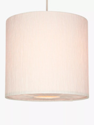 John Lewis Small Libby Easy-to-Fit Ceiling Shade, Cream - thumbnail 3