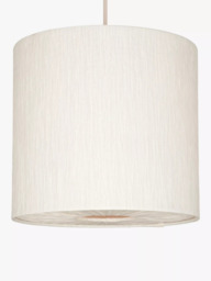 John Lewis Small Libby Easy-to-Fit Ceiling Shade, Cream - thumbnail 2