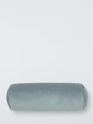 John Lewis Velvet Bolster Cushion - thumbnail 2