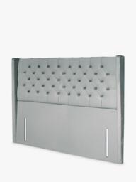 John Lewis Margot Winged Full Depth Upholstered Headboard, Double - thumbnail 2
