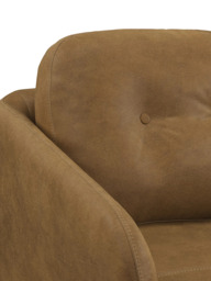 John Lewis Arlo Leather Armchair, Dark Leg - thumbnail 6