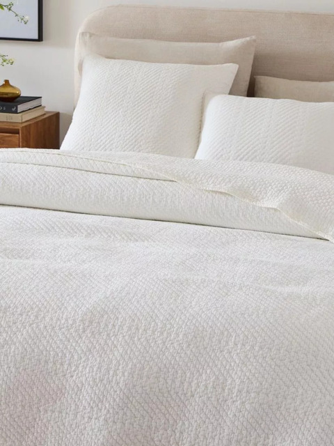 west elm Reflections Cotton Matelasse Bedspread - image 1