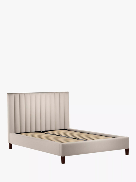 John Lewis Fluted Upholstered Bed Frame, King Size