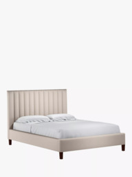 John Lewis Fluted Upholstered Bed Frame, King Size - thumbnail 2