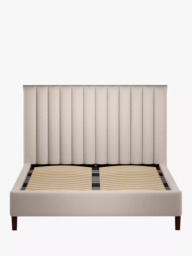 John Lewis Fluted Upholstered Bed Frame, King Size - thumbnail 3