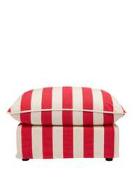 John Lewis x Sophie Conran Cocobella Footstool, Coastal Stripe - thumbnail 1