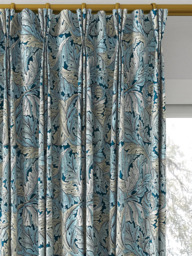 Clarke & Clarke Acanthus Made to Measure Curtains or Roman Blind, Denim - thumbnail 6