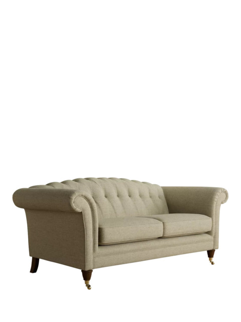 Laura Ashley Gloucester Large 3 Seater Sofa, Teak Leg - image 1