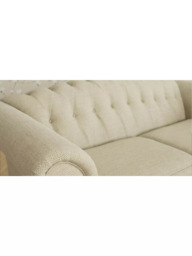 Laura Ashley Gloucester Large 3 Seater Sofa, Teak Leg - thumbnail 2