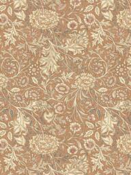 William Morris At Home Double Bough Made to Measure Curtains or Roman Blind, Terracotta