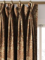 William Morris At Home Double Bough Made to Measure Curtains or Roman Blind, Terracotta - thumbnail 6