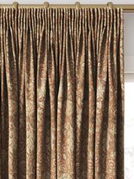 William Morris At Home Double Bough Made to Measure Curtains or Roman Blind, Terracotta - thumbnail 2
