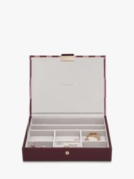 Stackers Classic Lid Jewellery Box, Chequered Star - thumbnail 5