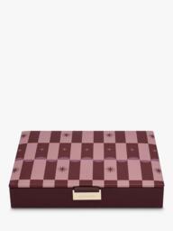 Stackers Classic Lid Jewellery Box, Chequered Star - thumbnail 4