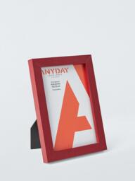 "John Lewis MDF Photo Frame, Set of 2, 4 x 6"" (10 x 15cm), Deep Red" - thumbnail 2