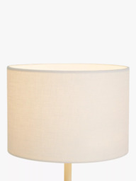 John Lewis Sophia Pure Linen Drum Lampshade - thumbnail 5