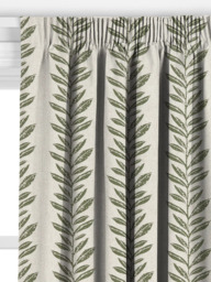 John Lewis Norah Made to Measure Curtains or Roman Blind, Myrtle Green - thumbnail 2