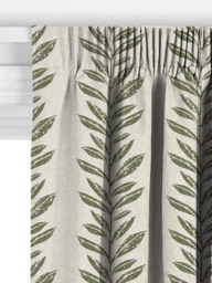 John Lewis Norah Made to Measure Curtains or Roman Blind, Myrtle Green - thumbnail 3