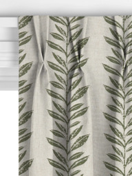 John Lewis Norah Made to Measure Curtains or Roman Blind, Myrtle Green - thumbnail 5