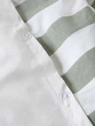 John Lewis Chelsea Stripe Pure Cotton Weave Duvet Cover Set - thumbnail 4