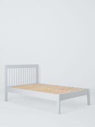 John Lewis Spindle Bed Frame, Small Double, Grey, Seconds - thumbnail 1