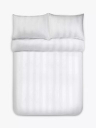 Jasper Conran London 500 Thread Count Satin Stripe Bedding - thumbnail 3