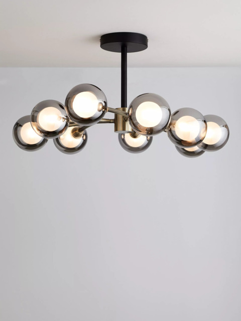 John Lewis Huxley 9 Arm Semi Flush Ceiling Light - image 1