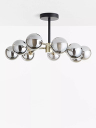 John Lewis Huxley 9 Arm Semi Flush Ceiling Light - thumbnail 4