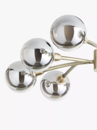 John Lewis Huxley 9 Arm Semi Flush Ceiling Light - thumbnail 5
