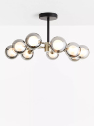 John Lewis Huxley 9 Arm Semi Flush Ceiling Light - thumbnail 3
