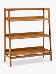 West Elm Mid Century Low Bookcase, Acorn - thumbnail 1