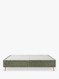 Silentnight Non-Sprung Upholstered 4 Drawer Slimline Divan Base, King Size - thumbnail 3