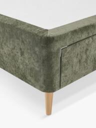 Silentnight Non-Sprung Upholstered 4 Drawer Slimline Divan Base, King Size - thumbnail 4