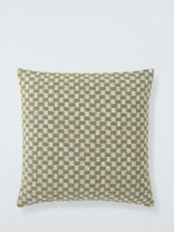 John Lewis Woven Check Cushion