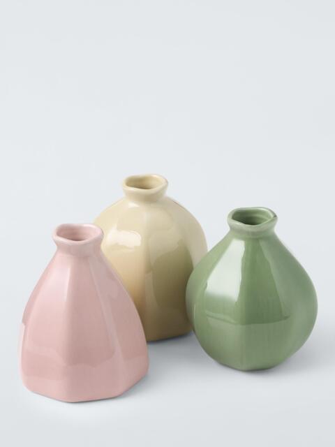John Lewis x Anine Cecilie Iversen Stoneware Bud Vases, Set of 3, Multi - image 1