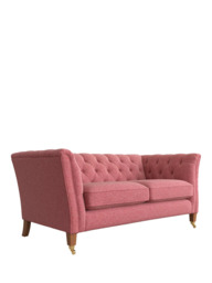 Laura Ashley Chatsworth Small 2 Seater Sofa, Teak Leg - thumbnail 1