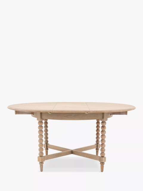 Gallery Direct Bessemer Round Extending Dining Table, Oak - image 1