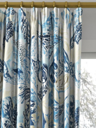 Harlequin Alotau Made to Measure Curtains or Roman Blind, Celestial/Ink - thumbnail 2
