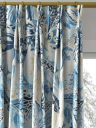 Harlequin Alotau Made to Measure Curtains or Roman Blind, Celestial/Ink - thumbnail 4