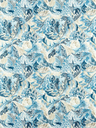 Harlequin Alotau Made to Measure Curtains or Roman Blind, Celestial/Ink - thumbnail 1