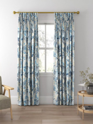 Harlequin Alotau Made to Measure Curtains or Roman Blind, Celestial/Ink - thumbnail 5