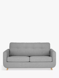 John Lewis Barbican Medium 2 Seater Sofa Bed, Light Leg - thumbnail 1