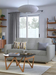 John Lewis Barbican Medium 2 Seater Sofa Bed, Light Leg - thumbnail 3