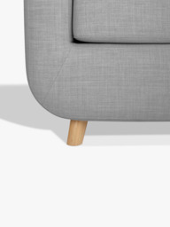 John Lewis Barbican Medium 2 Seater Sofa Bed, Light Leg - thumbnail 6