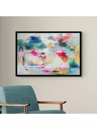 John Lewis Natasha Barnes 'Tunbridge' Embellished Framed Print, 84.5 x 124.5cm, Multi - thumbnail 2