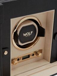 WOLF Palermo 1 Module Leather Watch Winder and Jewellery Box - thumbnail 5