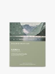 SKANDINAVISK Fjord Two Wick Scented Candle, 350g - thumbnail 3