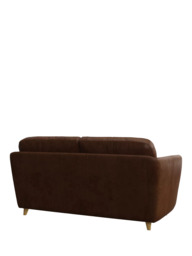 John Lewis Arlo Medium 2 Seater Leather Sofa Bed, Light Leg - thumbnail 4
